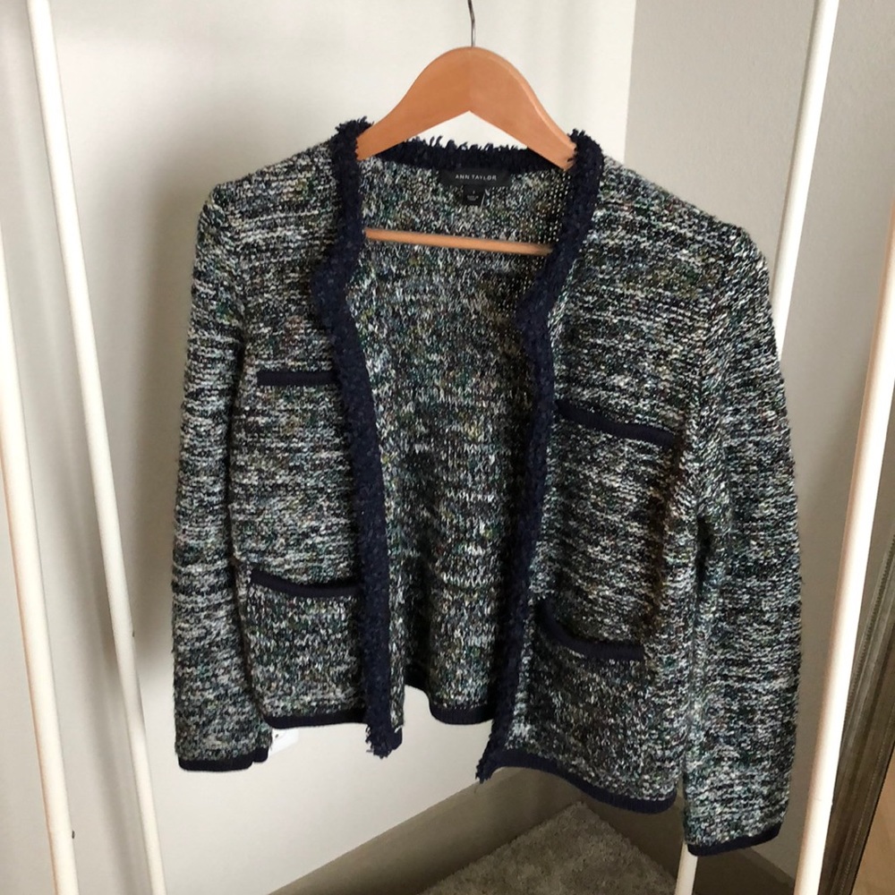 Ann Taylor sweater jacket
